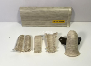 Плинтус Плинтус Ideal Comfort 55mm Клен северный 263 фото 1 | FLOORDEALER